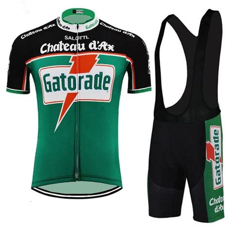 Ch Teau Dax Gatorade Mens Team Cycling Jersey Set Ropa Ciclismo Vtt