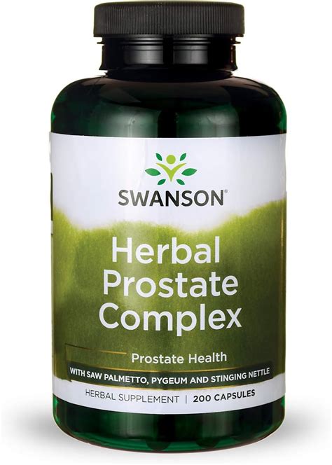 Swanson Herbal Prostate Complex Urinary Tract Support Mens