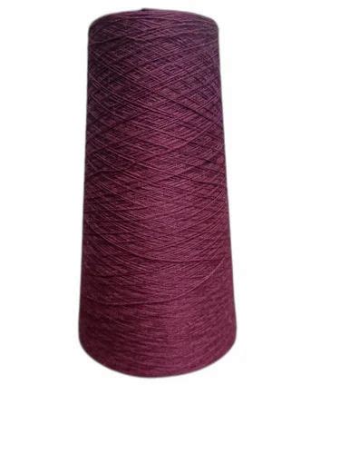 Twisted Ply S Maroon Open End Cotton Yarn At Rs Piece In