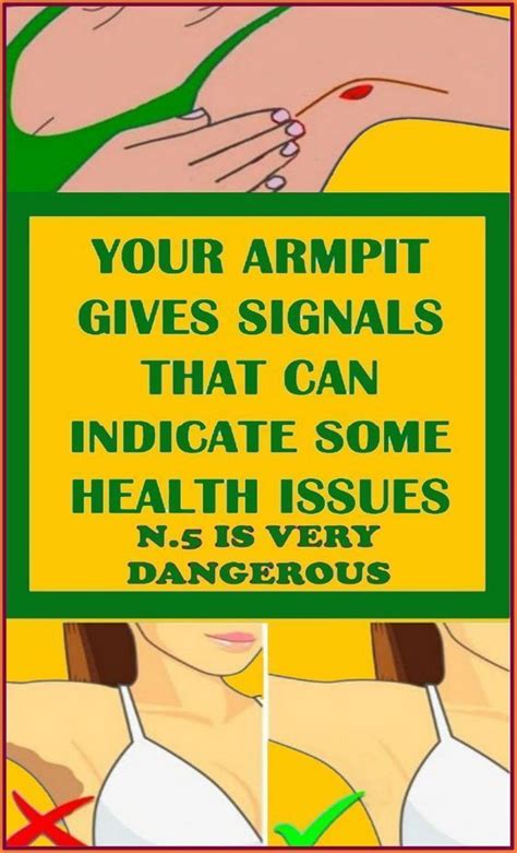 Armpit Signs Indicating That You Have Health Issues Artofit