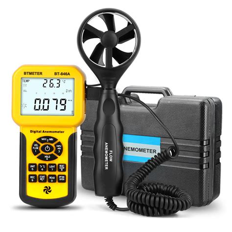 Btmeter Bt 846a Pro Hvac Anemometer Measure Wind Flow Wind Speed Wind