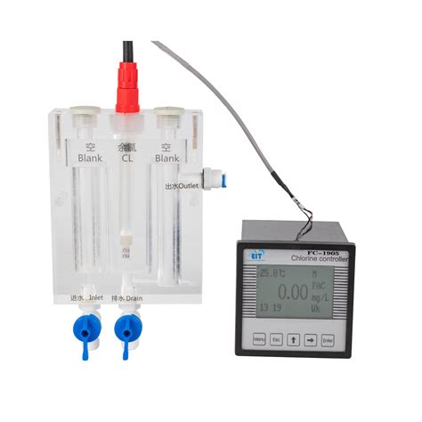 Drinking Water Free Chlorine Analyzer Residual Chlorine Sensor