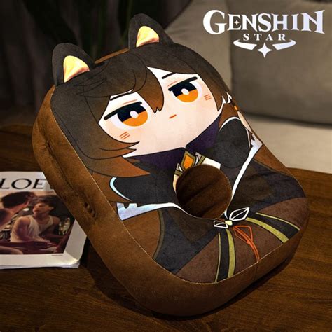 Genshin Impact Body Pillow Heizou Plush Nap Pillow Genshin Star