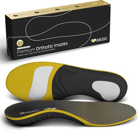 iMedic Premium Semelles orthopédiques pour femmes et hommes EU 34 37