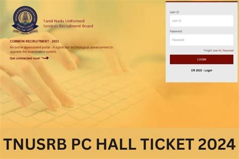 Tnusrb Pc Hall Ticket Tn Police Constable Exam Date Admit Card Link