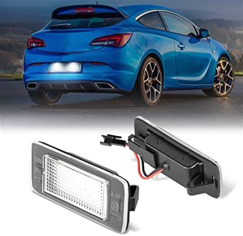 Popmotorz Led Number Plate Light Pcs License Plate Light Compatible