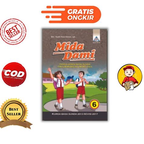 Jual Buku Mida Dami Pengajaran Basa Sunda Kelas 6 SD MI Revisi 2017