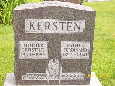 Ferdinand Kersten 1852 1940 Mémorial Find a Grave