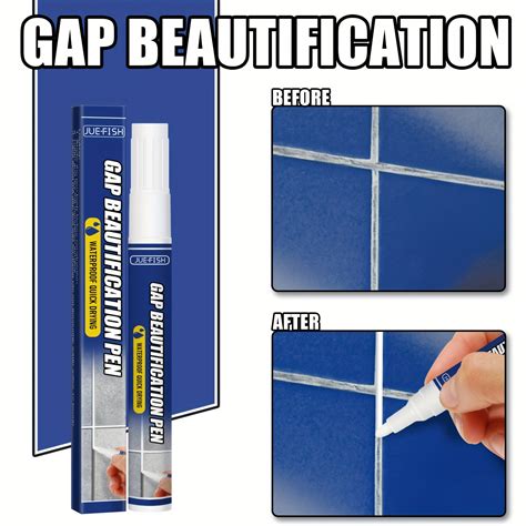 Pc Grout Pen White Tile Paint Marker Waterproof Grout Paint Tile