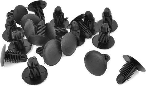 Amazon Uxcell 20x Plastic Push Screw Rivet Panel Fixings Clips