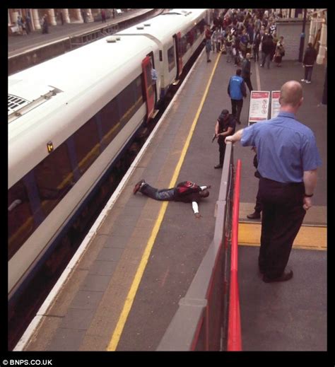 Pictured The Terrifying Moment Armed Police Held Down An Innocent Man