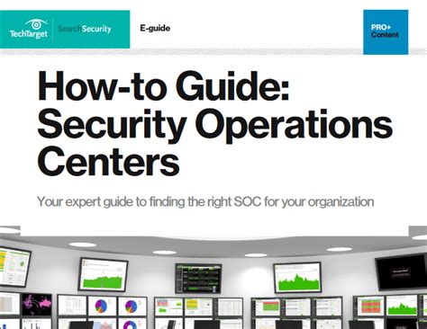 How To Guide Security Operation Centers Techprospect