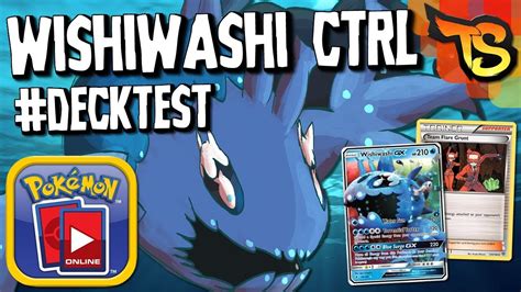 Pokémon TCG WishiWashi Controle DECKTEST YouTube