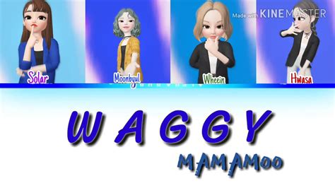 Zepeto NG MAMAMOO Waggy Color Coded Lyrics YouTube