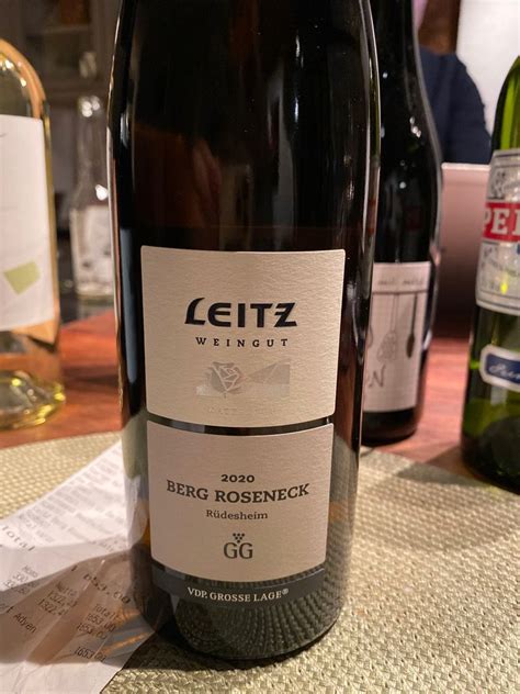 Weingut Josef Leitz R Desheimer Berg Roseneck Riesling Gro Es