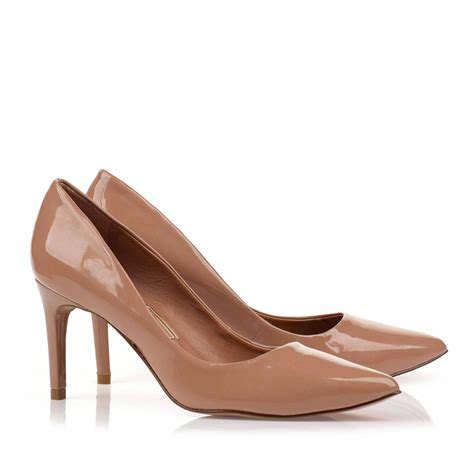 Scarpin Classic Nude Uza Shoes Sapatos Femininos