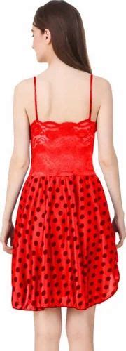 Red Satin And Net Baby Doll Lingerie Size Free Size At Rs 110 Piece In Delhi