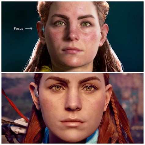 Aloy 2017 Vs 2021 Rplaystation