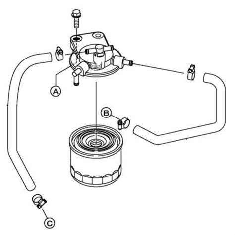 Staffa Supporto Filtro Gasolio Jh Yanmar