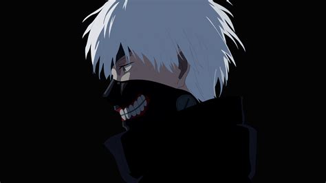 Ken Kaneki Wallpaper 4K, Minimalist, Tokyo Ghoul