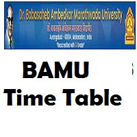 Bamu Time Table Bamu Digital Exam Schedule March Ba Bsc Bcom