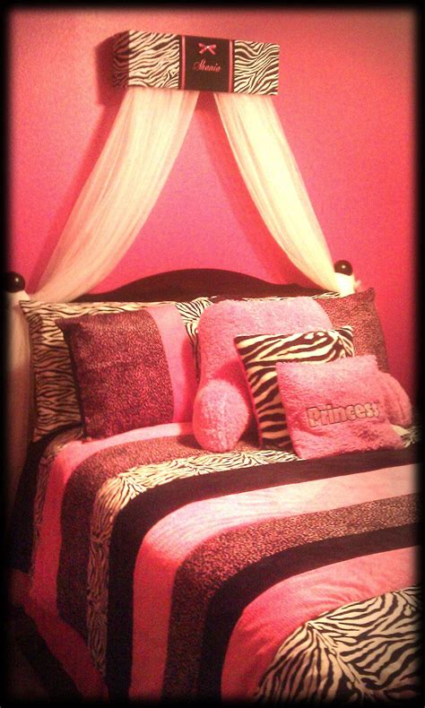 Pin By Peaches Lawton On Zebra Room Pink Bedroom Decor Zebra Print