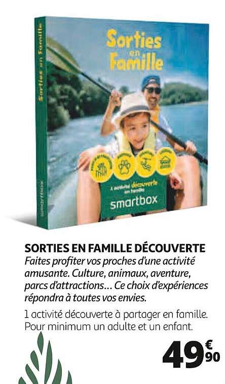 Promo Sorties En Famille D Couverte Chez Auchan Icatalogue Fr