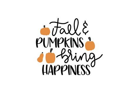 Fallandpumpkinsbringhapiness Svg Graphic By Riya Design Shop