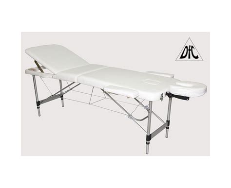Массажный стол DFC Relax Compact белый — купить по цене 13990 руб в ...