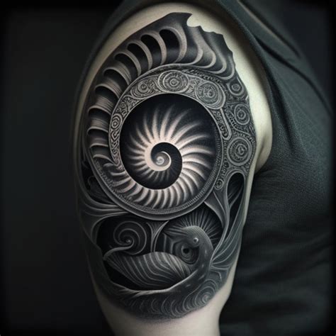 62 Nautilus Tattoo Ideas - TattooClue.com