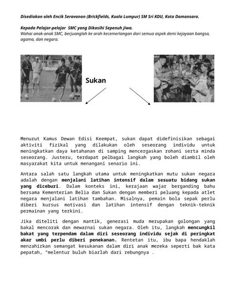 Doc Isu Semasa Sukan Dokumentips