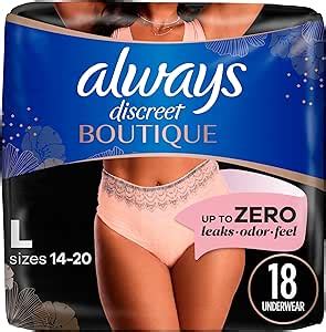 Always Discreet Boutique Ropa Interior Para Mujer Desechable M Xima