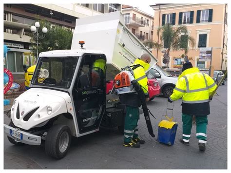 Diano Marina Raccolta Rifiuti Entra In Servizio La San Germano Spa