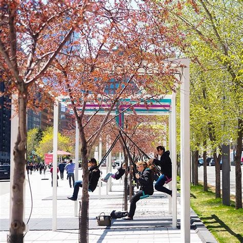 Montreal Installing 21 Free Musical Swings” Downtown This Spring