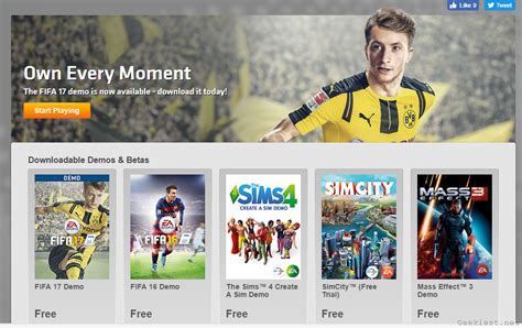 Fifa 17 Pc Demo Is Now Available On Ea Origin And Heres What It Features