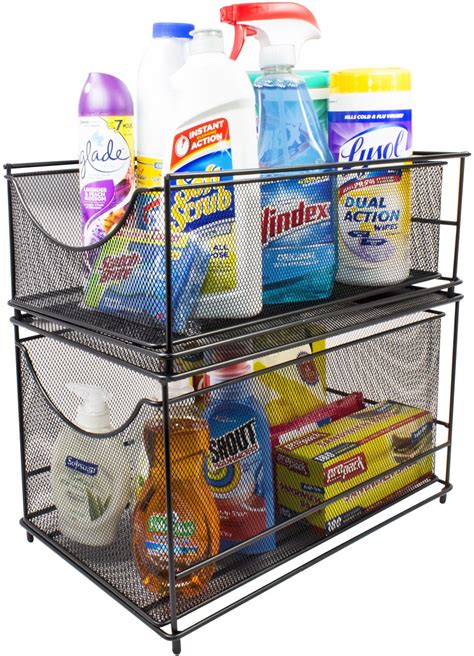 Buy Sorbus Cabinet Organizer Set Mesh Storage Organizer With Pull