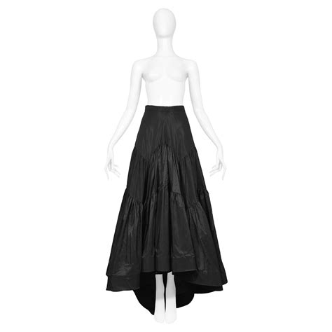 Katy Rodriguez Black Ball Gown Skirt For Sale At 1stdibs