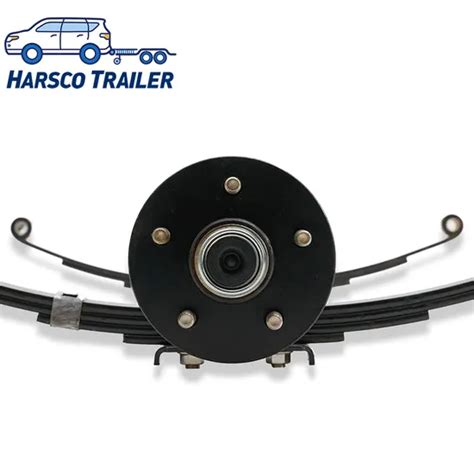 LCI Lippert 3 500LB Heavy Duty Straight Idler Trailer Axle With 5 Lug