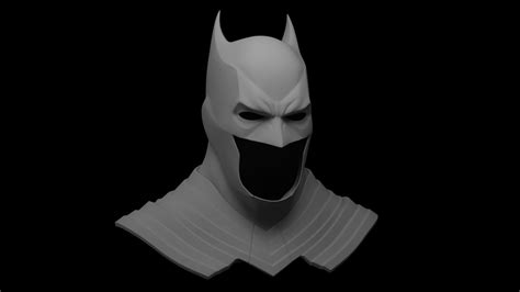 Batman Arkham Knight Flashpoint Cowl 3d Printable Model