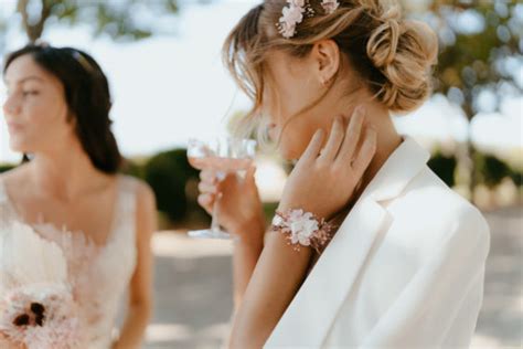 Bracelet De Demoiselles D Honneur Ch Rie Les Fleurs Dupont