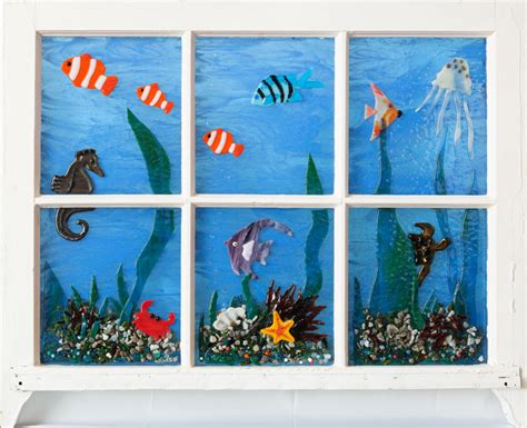 Window fish - Glass Fusing with Friends