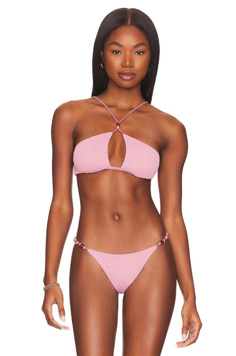 Vix Swimwear Flora Nicole Bikini Top In Firenze Duchese Revolve