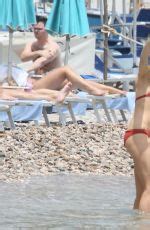 Rebecca Hall In Bikini At A Beach In Taormina Hawtcelebs