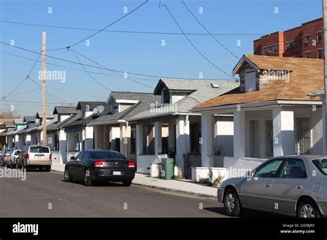 Beach Bungalows Far Rockaway Queens New York Stock Photo Alamy