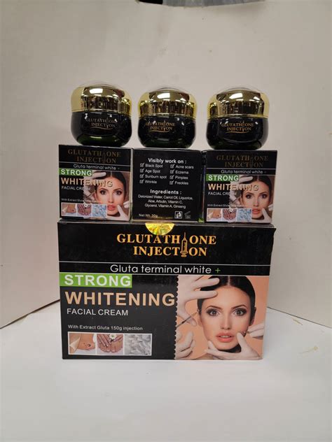 6 Pic Glutathione Injection Gluta Facial Cream Ladybee Swiss Lace Llc