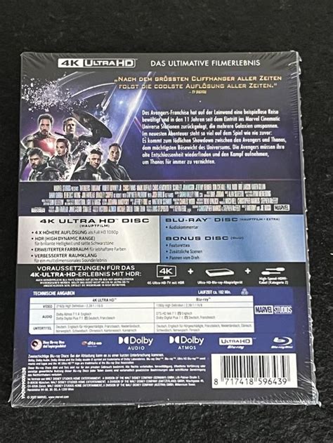 Avengers Endgame 4K Limited Mondo X 055 Edition Steelbook Kaufen