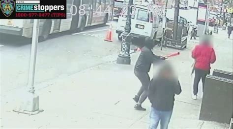 Nyc Man Arrested In Broad Daylight Baseball Bat Attack Caught On Video