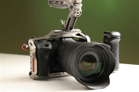 high  professional camera  gear setup  stock photo