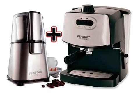 Cafetera Express Peabody Pece4600 Molinillo Café Pe mc9100