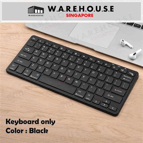 Warehouse B Mini Folding Keyboard Bluetooth Wireless Touchpad